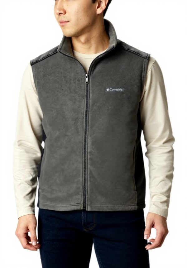Gilet in pile Columbia Uomo caldo Barbecue Nero XL