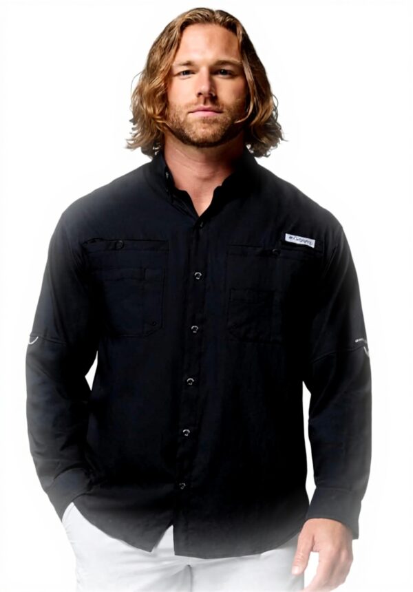 Columbia Tamiami II Camicia Uomo Tessuto Traspirante Maniche