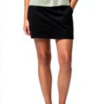 Columbia Leslie Falls Skort Donna Nero Sportivo Traspirante-0