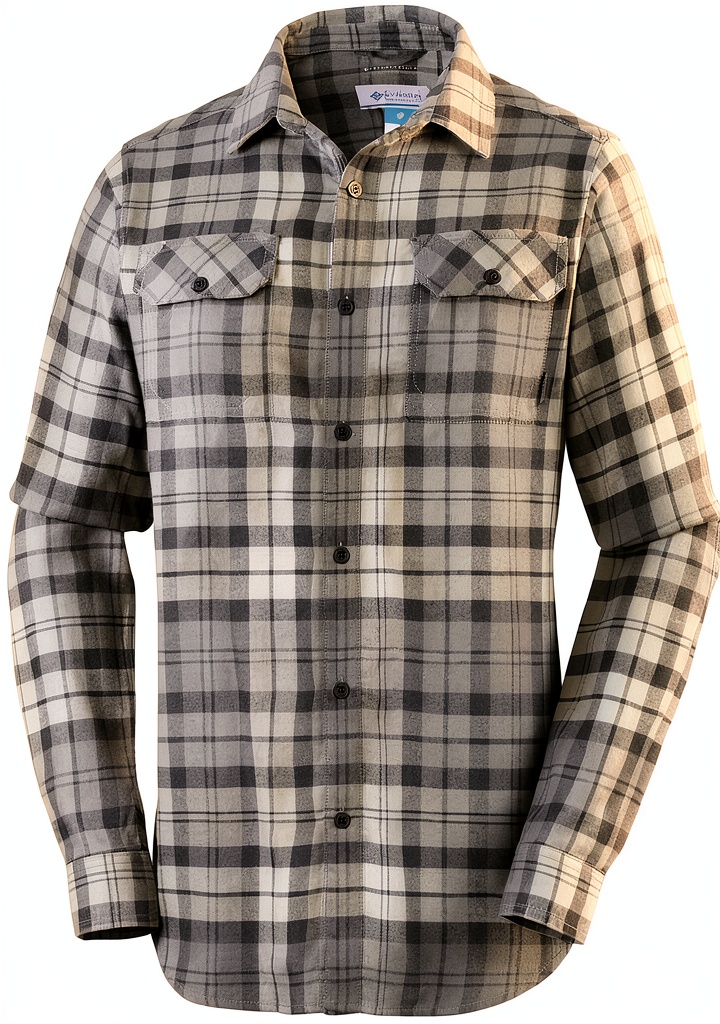 Columbia Men Flare Gun Flannel III indossata in un contesto outdoor