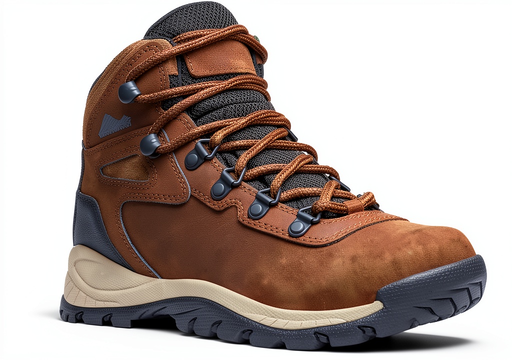 Columbia Newton Ridge Plus stivali da trekking donna in uso su sentiero