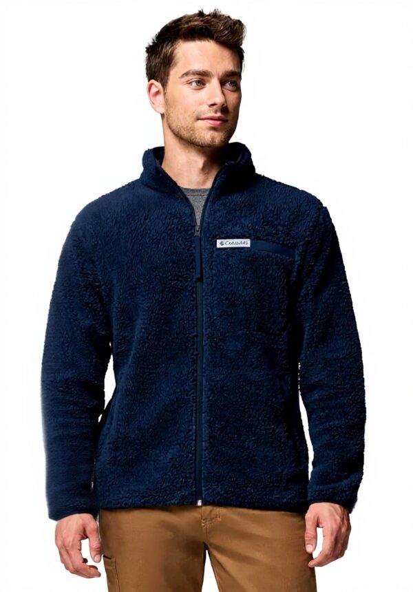 Columbia giacca in pile uomo escursionismo pile riciclato