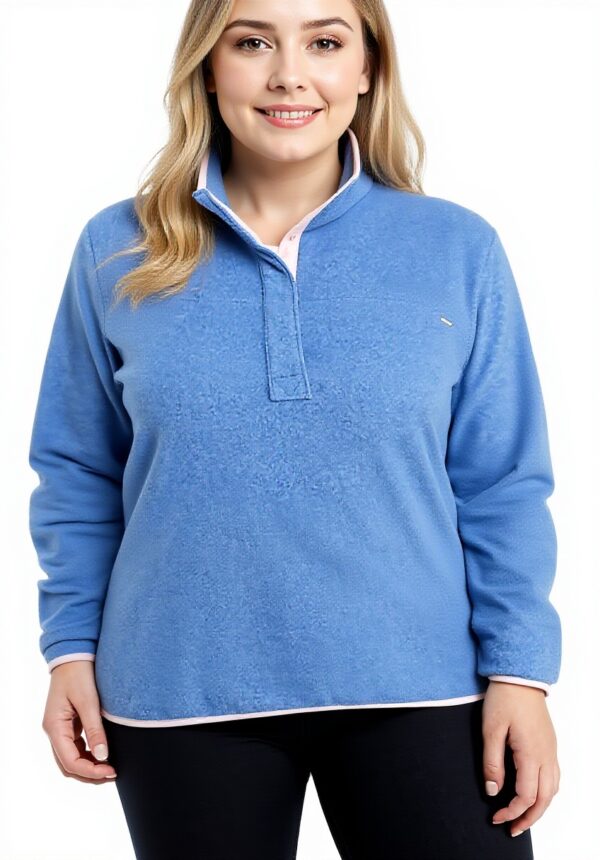 Columbia Felpe Donna Plus Size Fleece Pullover Con Cappuccio