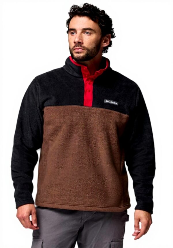 Columbia pile uomo Steens Mountain Half Snap II giacca