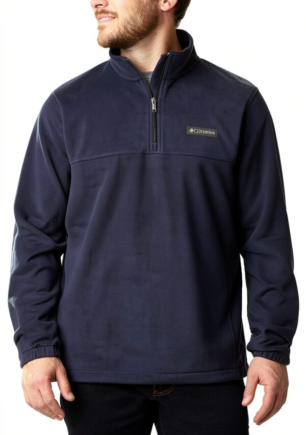 Columbia Mezza Zip Pile Uomo Escursionismo Poliestere