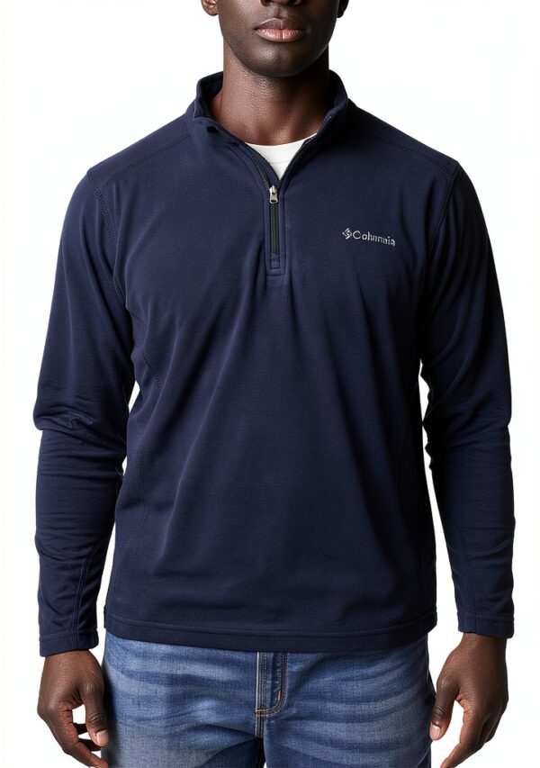 Columbia felpa pile uomo cerniera corta escursionismo