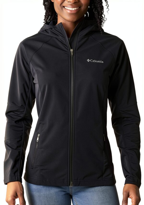 Felpa con cappuccio Columbia donna morbida tasche laterali