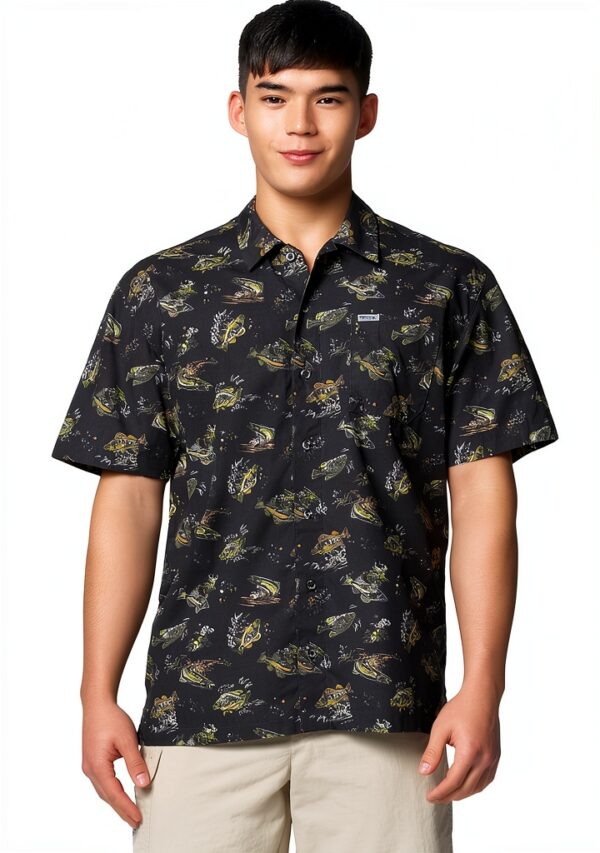 Maglietta Columbia Uomo Trollers Best Cotone Pesce Fresco XL